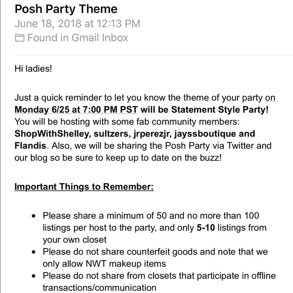 ❤️THEME UPDATE: STATEMENT PARTY💃🏻🎉 - Picture 2 of 4